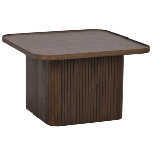 Hnědý dubový konferenční stolek ROWICO SULLIVAN 60 x 60 cm  - Výška37 cm- Šířka 60 cm