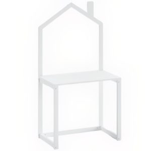 Bílý borovicový psací stůl Vipack Dallas 80 x 50 cm  - Výška151 cm- Šířka 80 cm