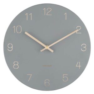 Designové nástěnné hodiny KA5788GY Karlsson 30cm