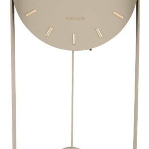 Designové kyvadlové nástěnné hodiny KA5822OG Karlsson 50cm