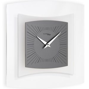 Designové nástěnné hodiny I059AN smoke grey IncantesimoDesign 35cm