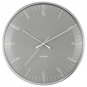 Designové nástěnné hodiny Karlsson KA5754GY 40cm