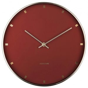 Designové nástěnné hodiny Karlsson KA5776BR 27cm