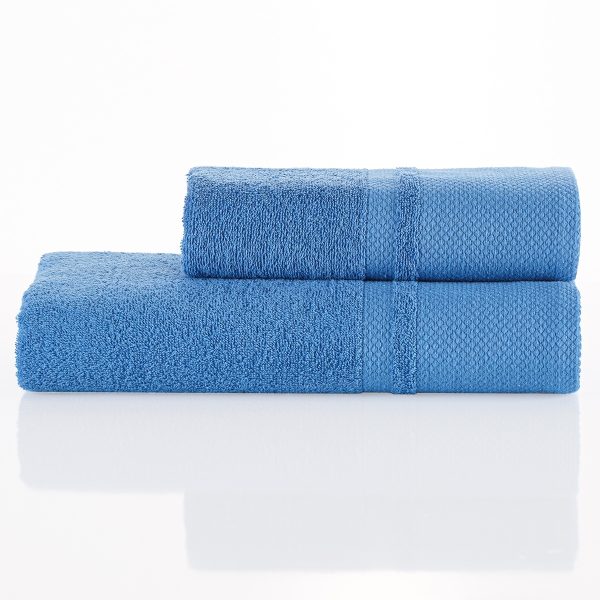 4Home Sada Deluxe osuška a ručník modrá