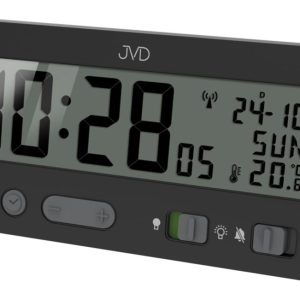 JVD RB9410.2 - Digitální budík řízený signálem s jednoduchým ovládáním