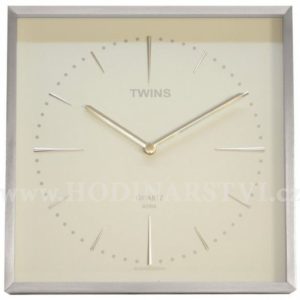 Hodiny Twins 2904 white 28cm