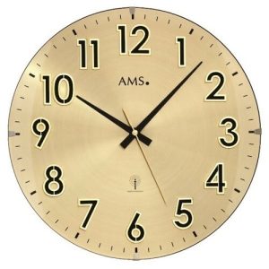 AMS 5974 nástěnné hodiny  - Barvazlatá-