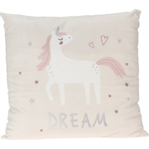 Dětský polštář Unicorn dream bílá
