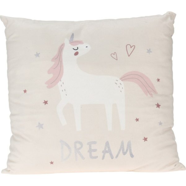 Dětský polštář Unicorn dream bílá