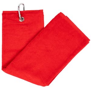 Profod Ručník Golf Red  - Velikost40 x 50 cm- Barva červená