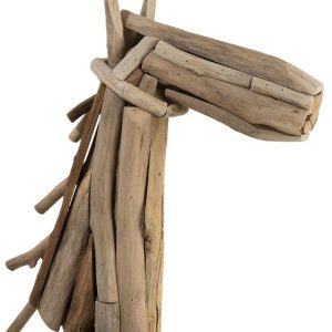 Dřevěná dekorace hlava koně Philibert - 24