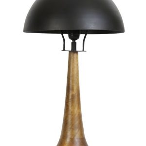 Dřevěná stolní lampa Jovany oil - Ø30*60cm / E27 Light & Living  - -