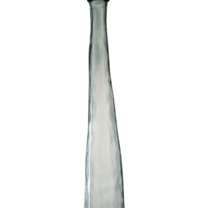 Vysoká Skleněná transparentní váza Noah M - Ø 18*100 cm J-Line by Jolipa  - -