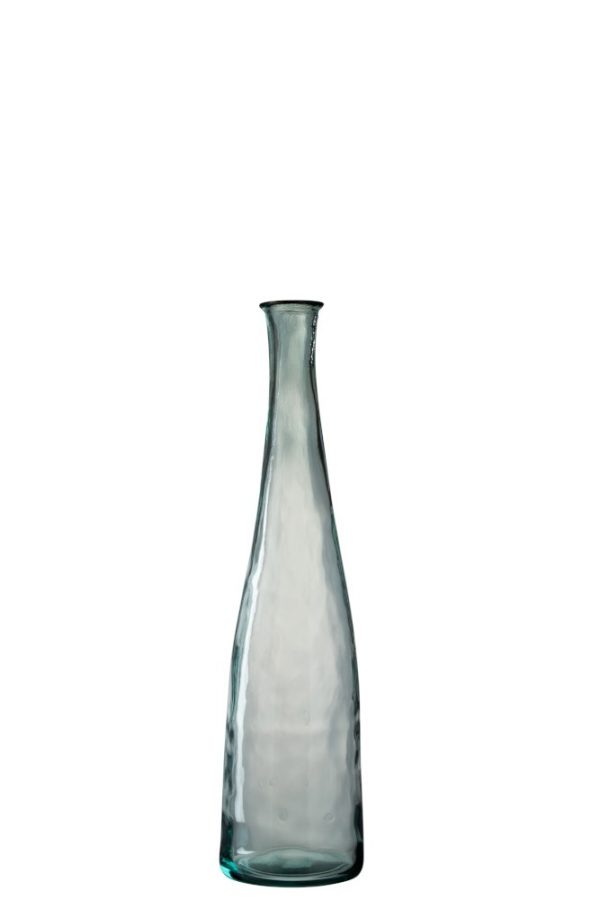 Vysoká Skleněná transparentní váza Noah S - Ø 18*80 cm J-Line by Jolipa  - -