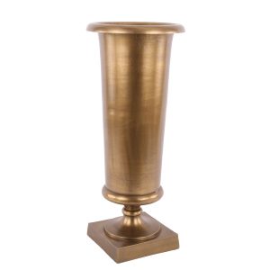Kovová bronzová váza Bella Antique Bronze - Ø 25 * 59 cm Collectione  - -