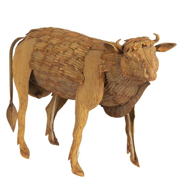 Kovová dekorace kráva - 42*18*35 cm Clayre & Eef  - -