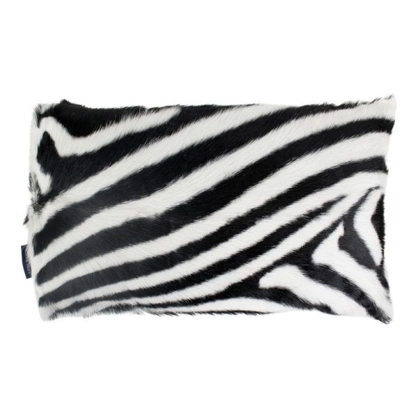 Kožený polštář dekor zebra - 50*30*10cm Mars & More  - -