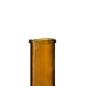 Skleněná okrová váza Vase  Virgine L- Ø *15*36 cm J-Line by Jolipa  - -