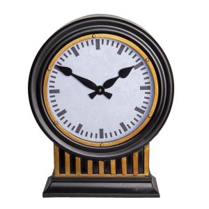 Kulaté stolní hodiny Clock - 37*13*45 cm Clayre & Eef  - -