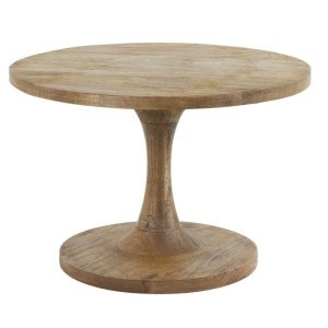 Kulatý dřevěný bistro stolek Bicaba - Ø60*36 cm Light & Living  - -