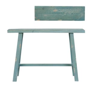 Modrý vintage odkládací stolek