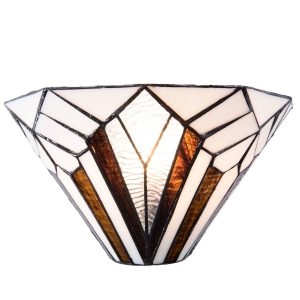 Nástěnná lampa Tiffany Excellent - 31*16*16 cm  Clayre & Eef  - -