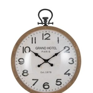 Nástěnné hodiny Grand Hotel - Ø 73*92cm J-Line by Jolipa  - -