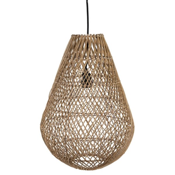 Ratanová závěsná stropní lampa Logen - 35*35*54cm Mars & More  - -