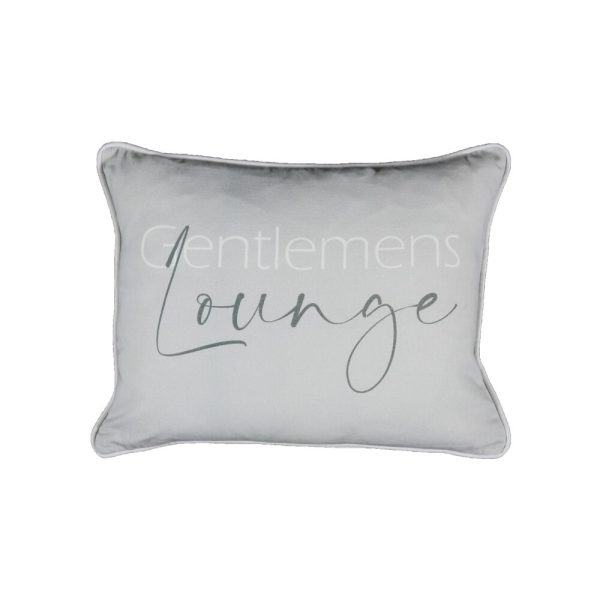 Šedý polštář Lounge - 35*10*45cm Mars & More  - -