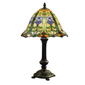 Stolní lampa Tiffany - Ø 30*48 cm 1x E14 Clayre & Eef  - -