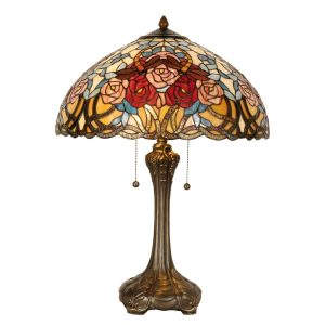 Stolní lampa Tiffany - Ø 46*64 cm Clayre & Eef  - -