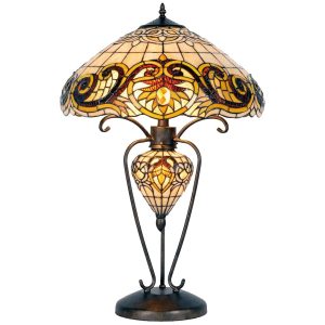Stolní lampa Tiffany - Ø 46*76 cm Clayre & Eef  - -