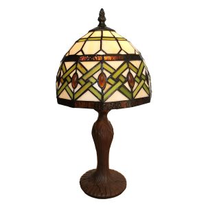 Stolní lampa Tiffany Adaliz - 21*21*33 cm Clayre & Eef  - -