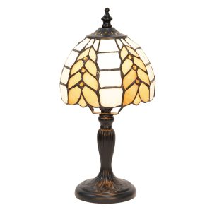 Stolní lampa Tiffany Anne - Ø 14*29 cm Clayre & Eef  - -
