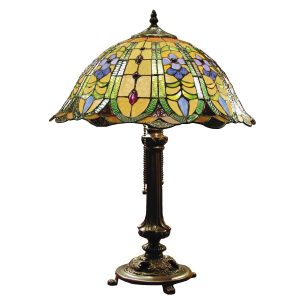 Stolní lampa Tiffany Diamond Clayre & Eef  - -