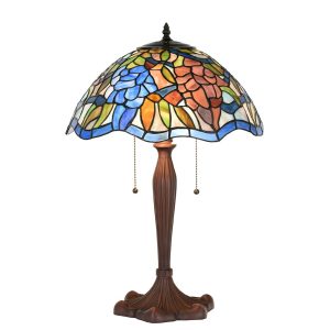Stolní lampa Tiffany Madlyn - 41x60 cm E27/max 2x60W Clayre & Eef  - -