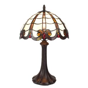 Stolní lampa Tiffany Maiya - 31*43 cm E27/max 1*60W Clayre & Eef  - -