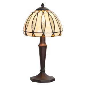 Stolní lampa Tiffany Oneida - Ø 19*40 cm E14/40W Clayre & Eef  - -