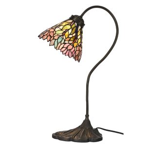 Stolní Tiffany lampa Bernette -  Ø 20*51 cm  Clayre & Eef  - -