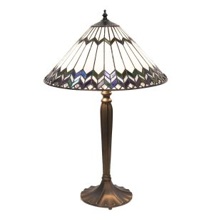 Tiffany stolní lampa Femma - Ø 40*62 cm Clayre & Eef  - -