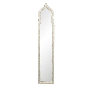 Vintage nástěnné zrcadlo s patinou Lourdes - 30*4*150 cm Clayre & Eef  - -