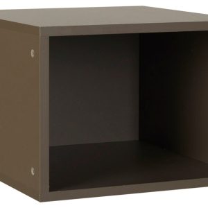 Šedohnědý doplňkový box do skříně Quax Cocoon 33 x 48 cm  - Výška33 cm- Šířka 48 cm