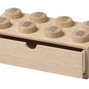 Lego® Světlý dubový úložný box LEGO® Wood 32 x 15 cm  - Výška12 cm- Šířka 32 cm