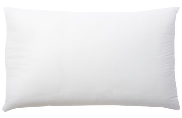 Bílá polyesterová výplň do polštáře Kave Home Fluff 40 x 70 cm  - Výška10 cm- Šířka 40 cm