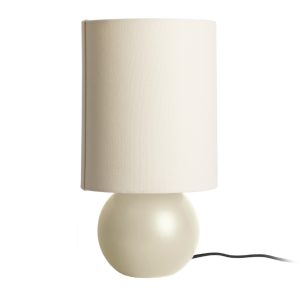 Present time Opálově bílá keramická stolní lampa Mater  - Výška27