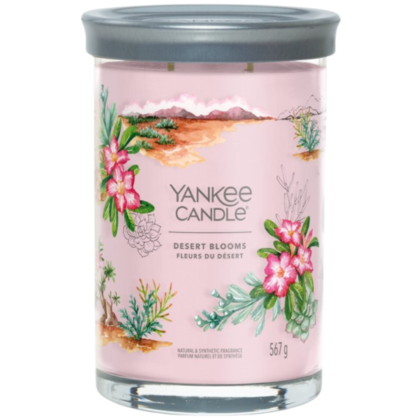 Velká vonná svíčka Yankee Candle Desert Blooms Signature Tumbler  - Výška14