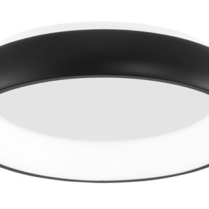 Černé kovové stropní LED světlo Nova Luce Albi 41 cm  - Výška8