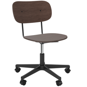 Audo CPH Hnědá dubová kancelářská židle AUDO CO  - Výška78