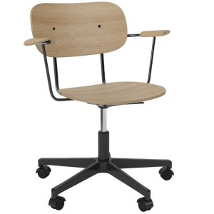 Audo CPH Dubová kancelářská židle AUDO CO s područkami  - Výška78