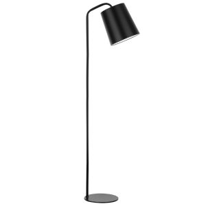 Černá kovová stojací lampa Nova Luce Stabile 188 cm  - Výška188 cm- Rozměr stínidla 33 x 30 cm